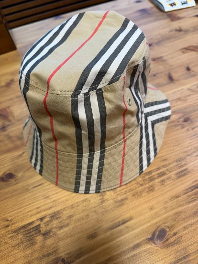 値下げ BURBERRY バーバリー バケットハット リバーシブル バケハ