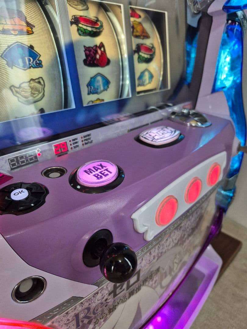 Re:ゼロから始める異世界生活 スロット実機 エミリアパネル リゼロ 送料無料