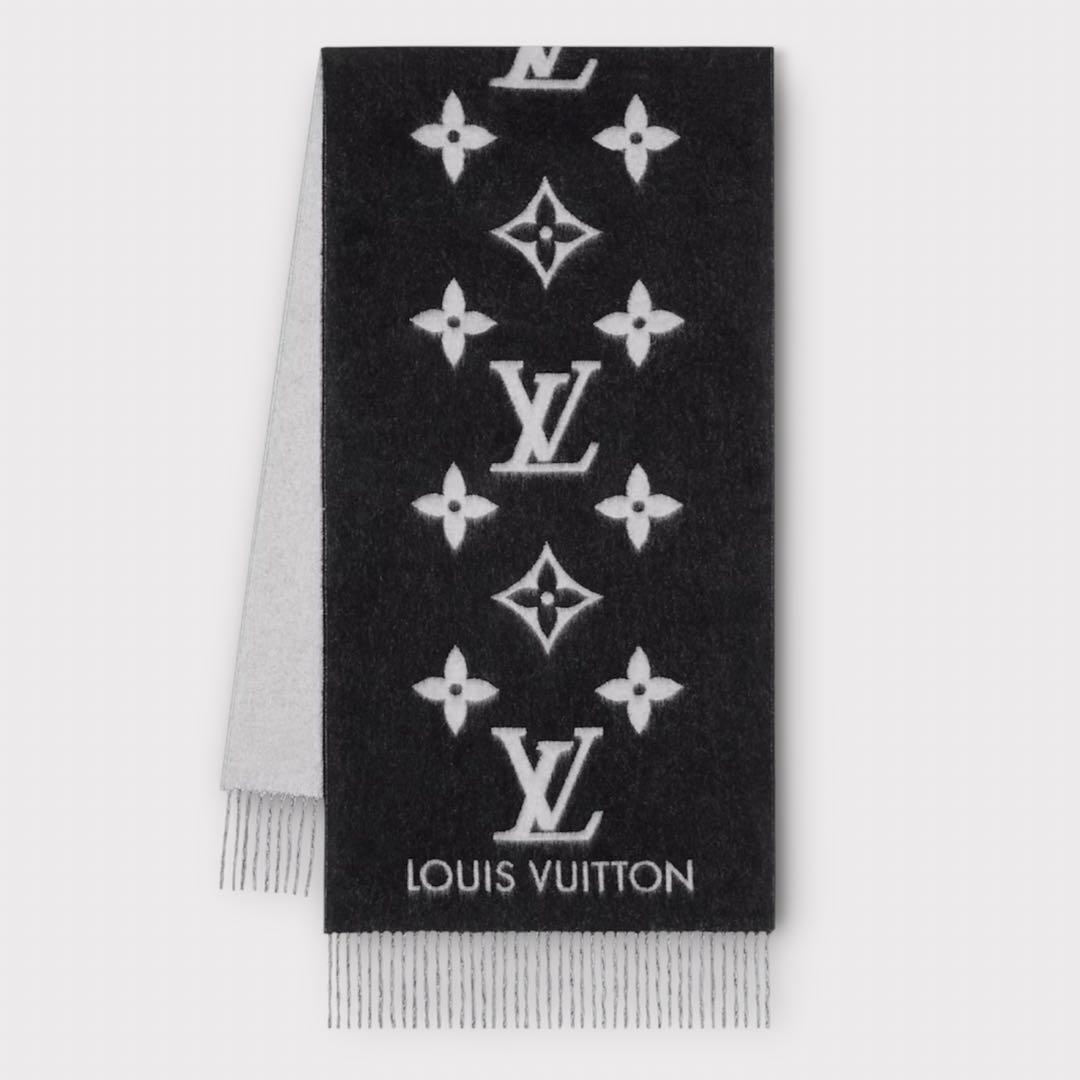 【極美品】LOUIS VUITTON エシャルプ・レイキャビック　カシミア