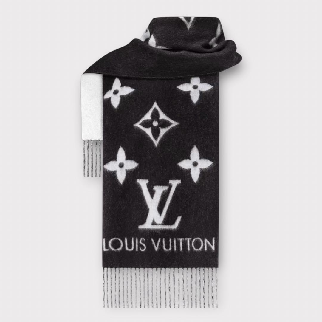 【極美品】LOUIS VUITTON エシャルプ・レイキャビック　カシミア
