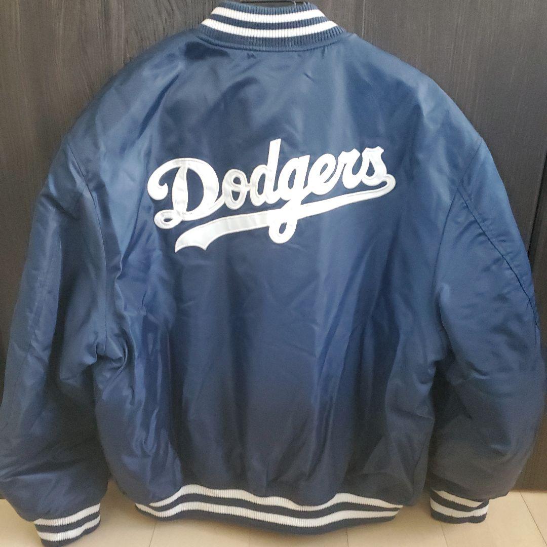 【日本未発売】Los Angeles Dodgers スタジャン ネイビー