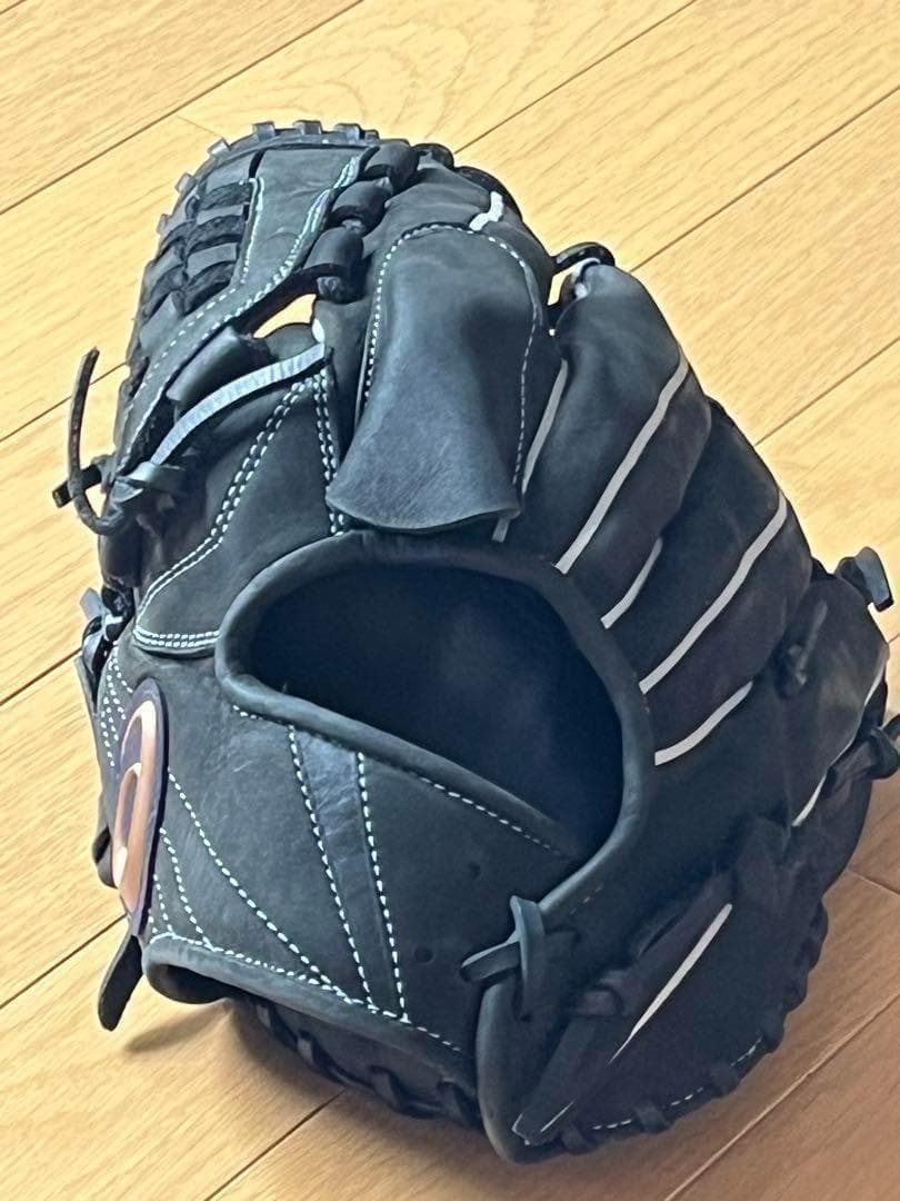 アシックス　ヌバック野球グローブ　左投げ用