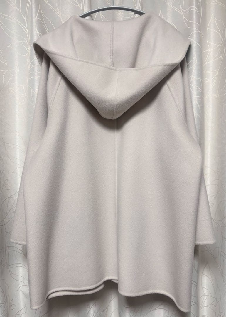 イエナ　スーパー120ダブルフェイスフードコート　ナチュラル　36