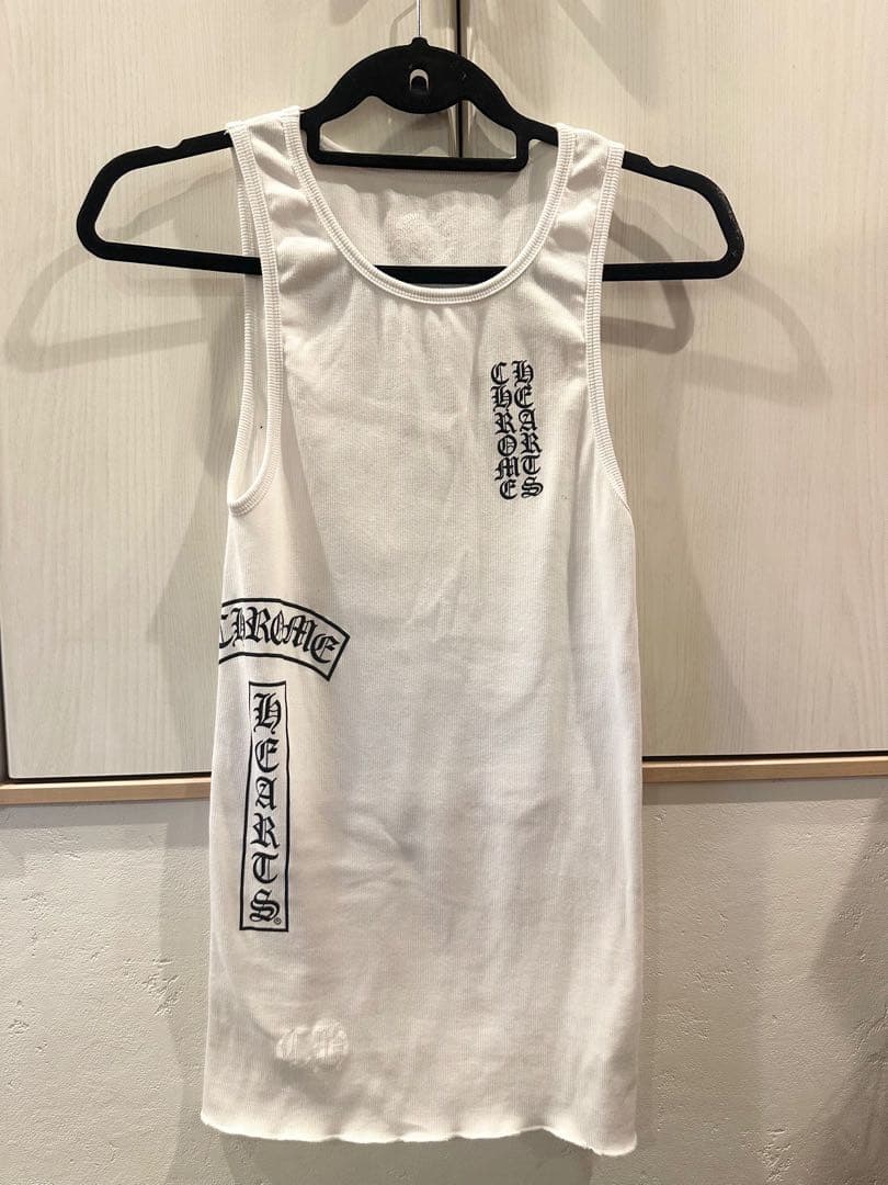 Chrome Hearts ホワイト タンクトップ 【最終値下げ】