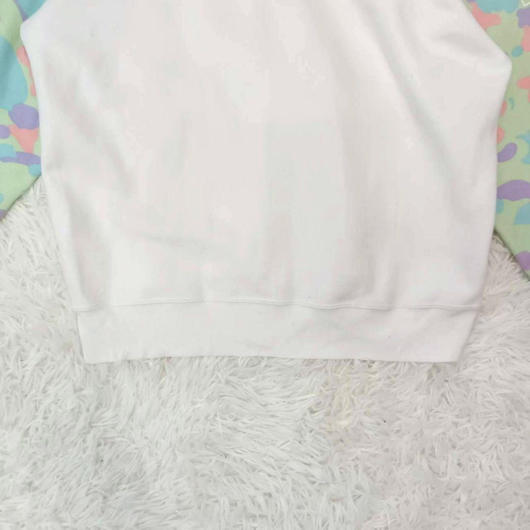 『アベイシングエイプ』 (F) パステルカモフラパーカー ダブルジップ フーディ