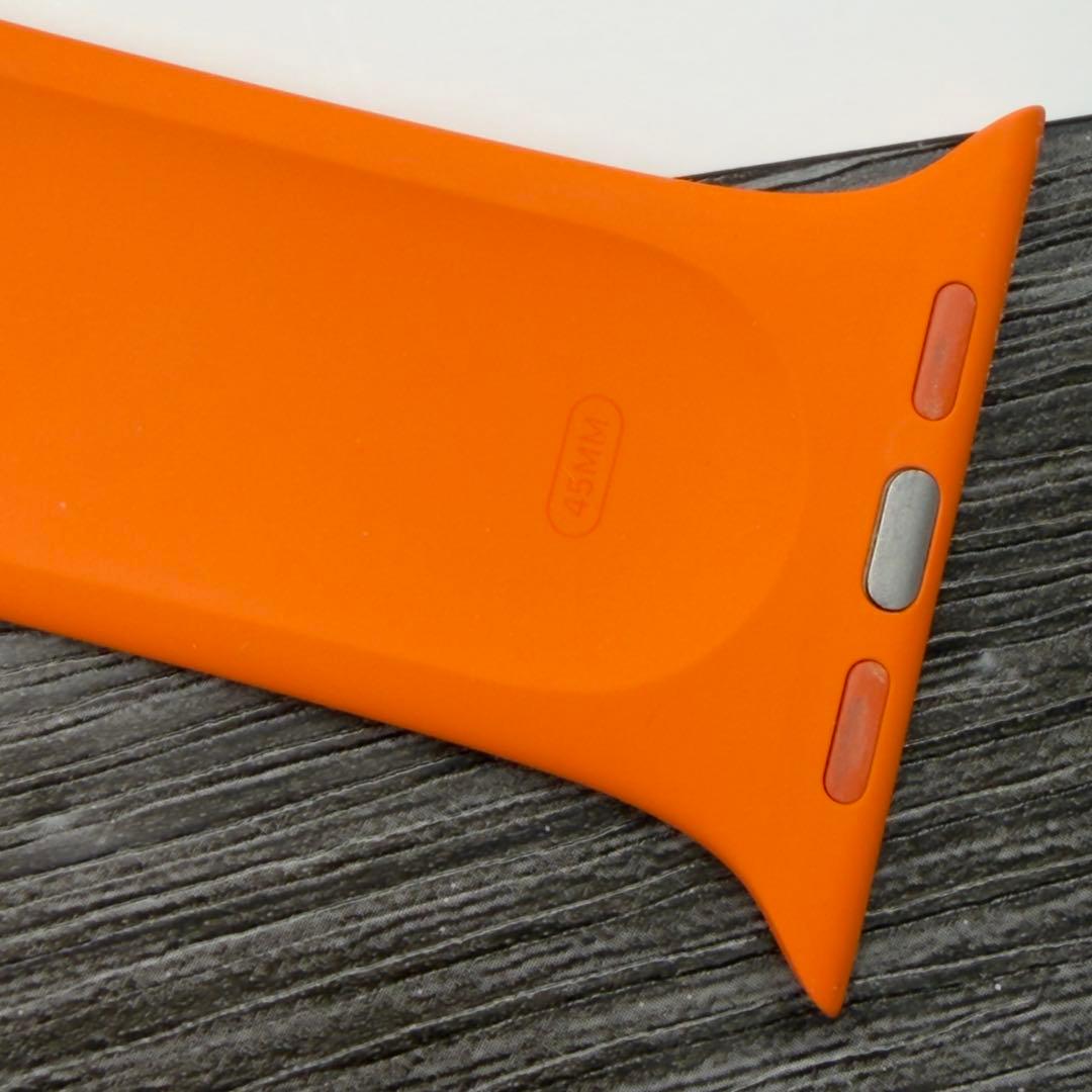 2931 ほぼ未使用　Apple Watch エルメス　オレンジ　スポーツバンド