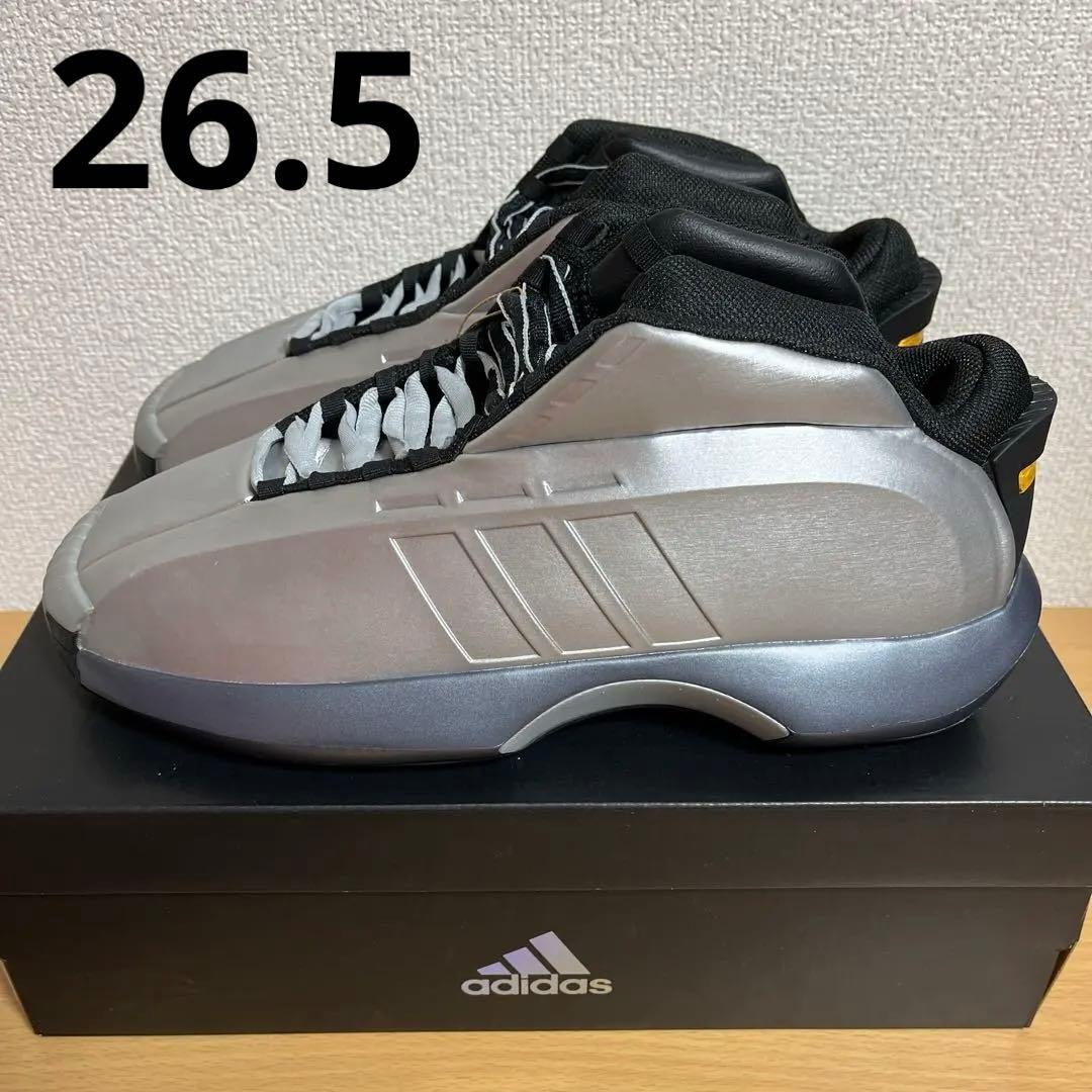 新品 ADIDAS CRAZY 1 KOBE SILVER 26.5cm