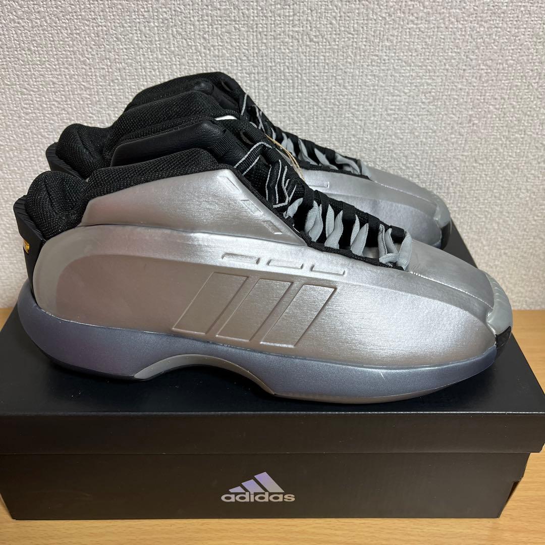 新品 ADIDAS CRAZY 1 KOBE SILVER 26.5cm