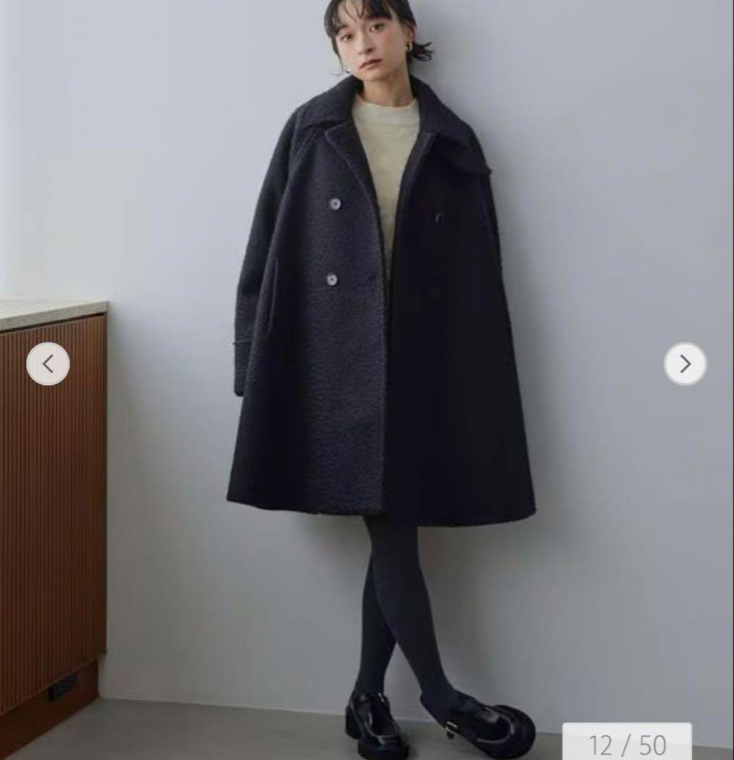 今期新作＜EMMEL REFINES＞EM Aライン ミディアム コート