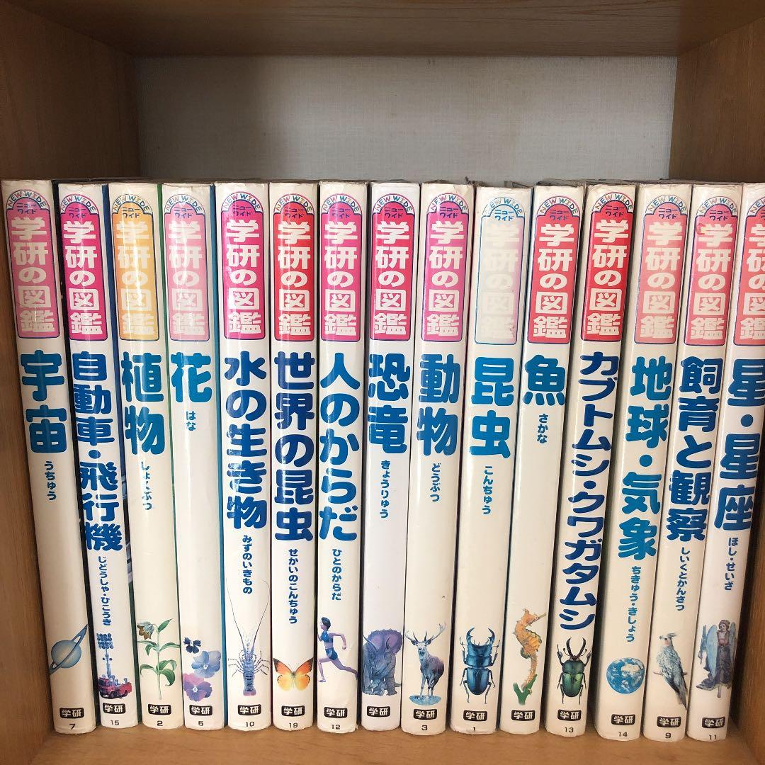 ◾️学研の図鑑　15冊セット