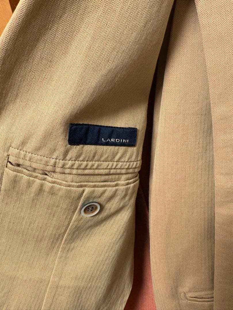 ラルディーニ LARDINI スーツ 48 ベージュ系