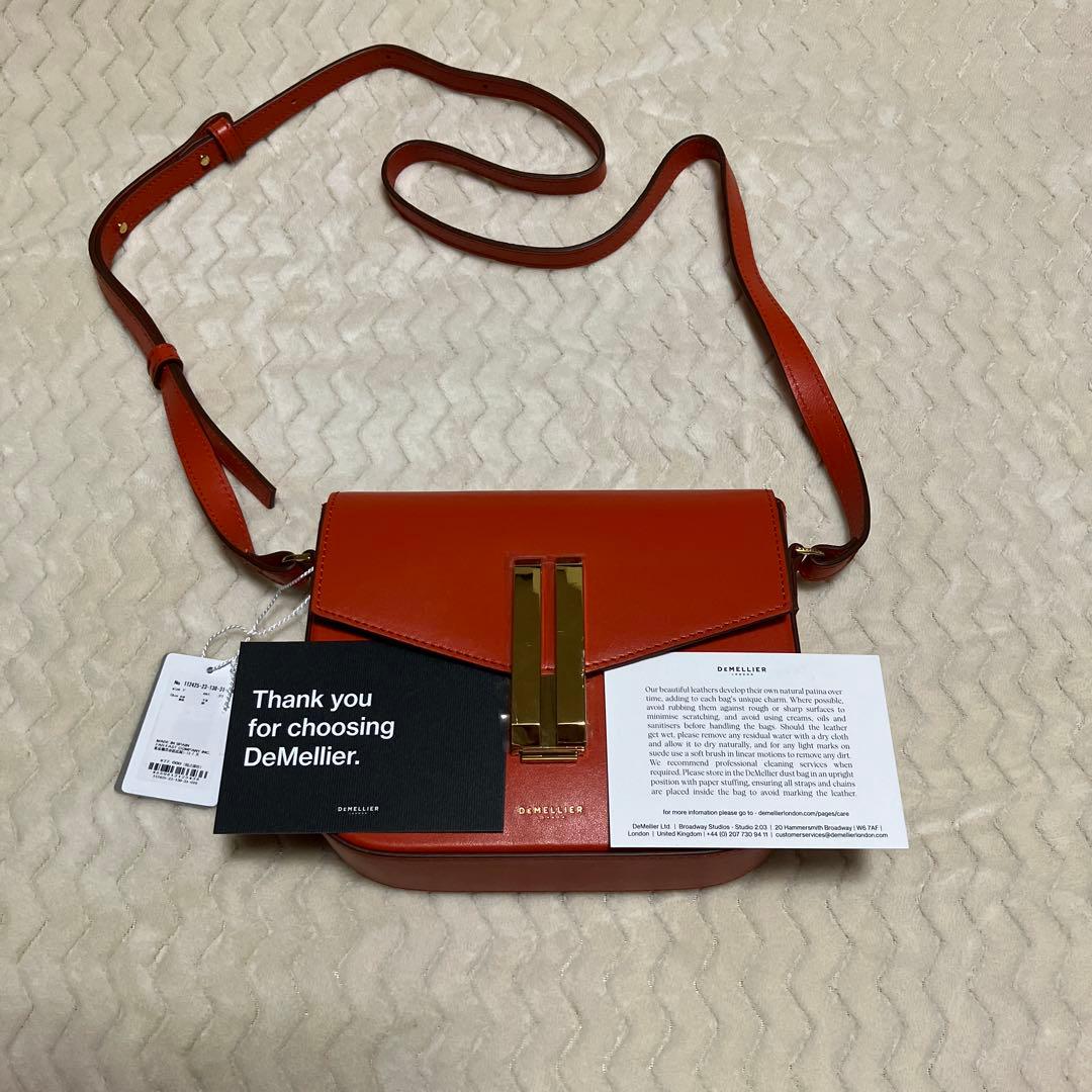 (美品) DEMELLIER デメリエー　N114 バンクーバーレザー　バッグ