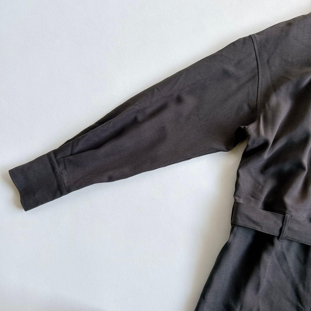 朝比奈 彩×Oggi×UNTITLED シャツカラーオールインワン　サイズ2