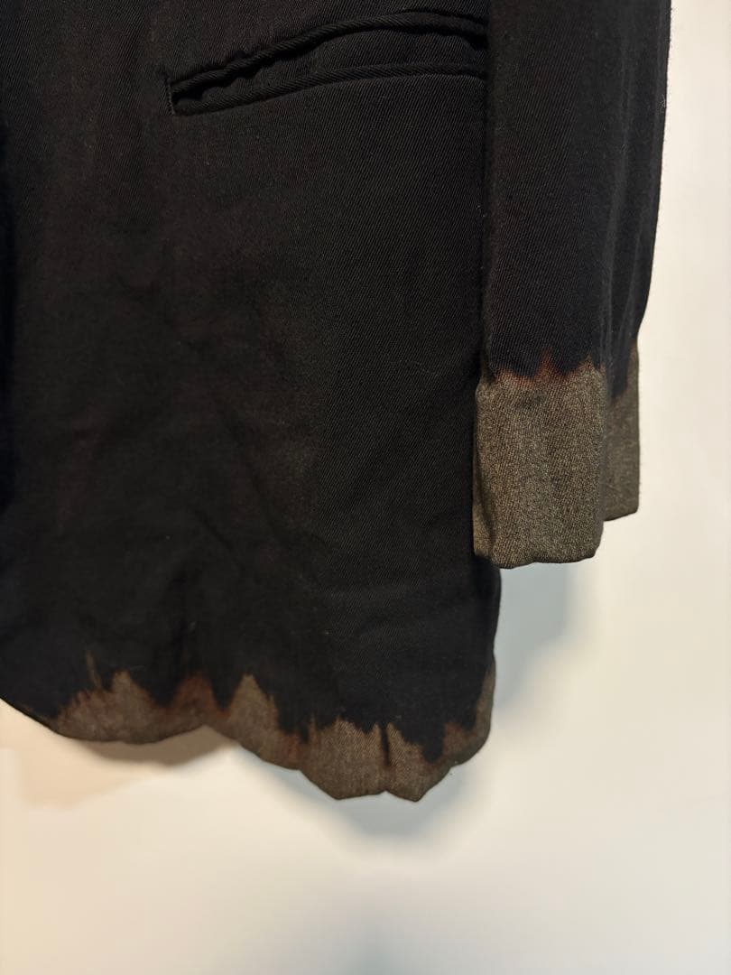 あ*め様 ギャルソン　プリュス　脱色期　93aw テーラードジャケット