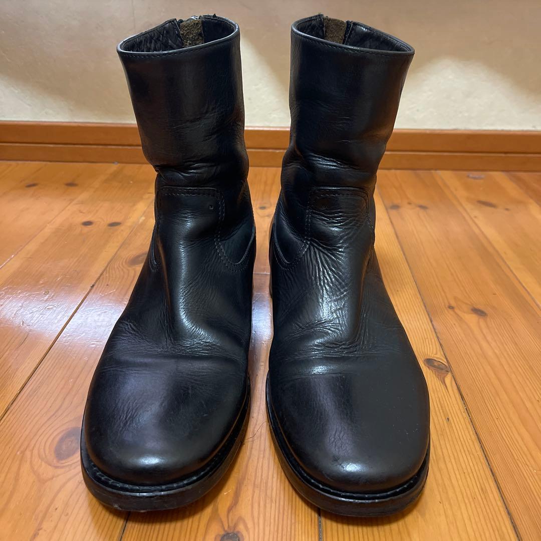 甘*ん様 BUTTERO ブッテロ　B1109 バックzipブーツ　BLACK