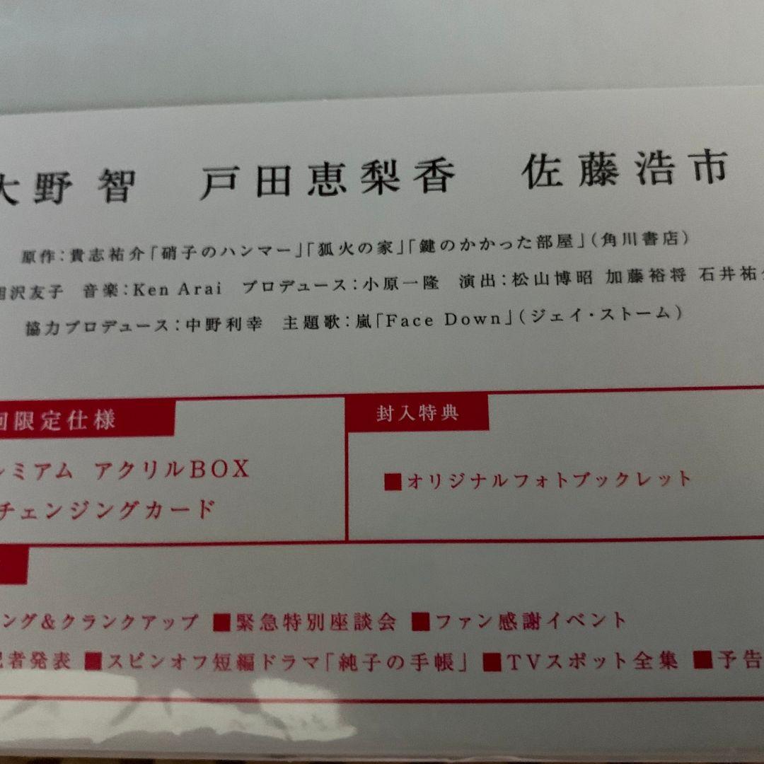 未開封/初回限定仕様　鍵のかかった部屋　Blu-rayBOX