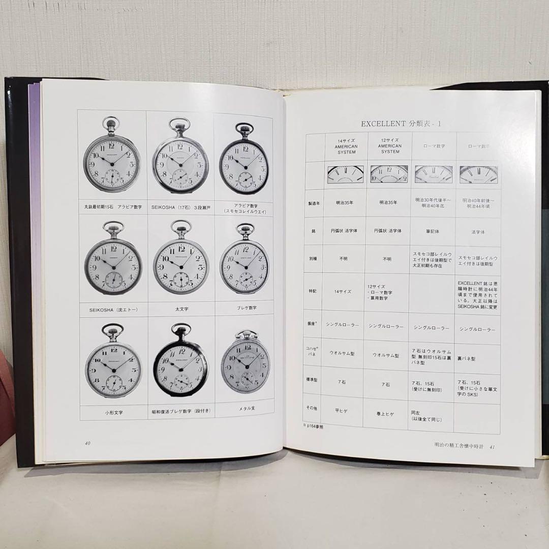 【値下げ】精工舎 懐中時計図鑑 流郷貞夫 直筆サイン入り 懐中時計