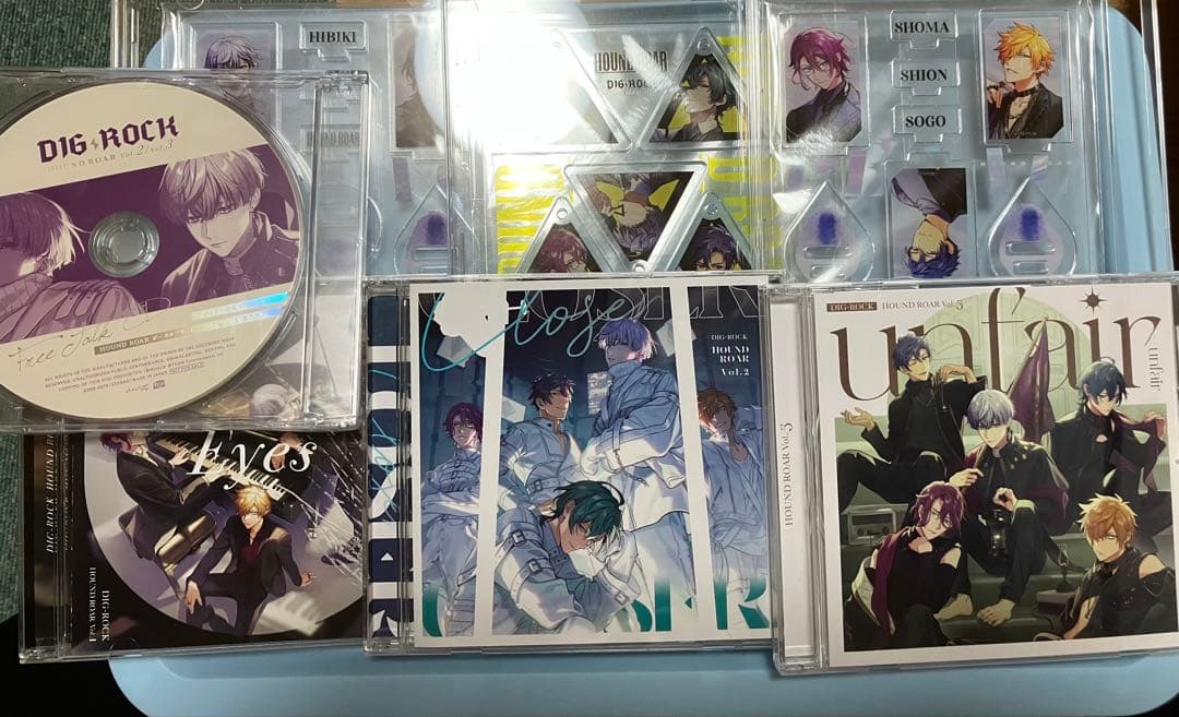 「DIG-ROCK」HOUND ROAR Vol.1−3(豪華盤)セット