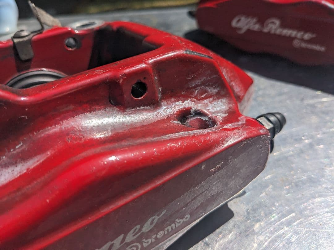 アルファロメオ　ジュリエッタ　ブレンボ　キャリパー ジャンク