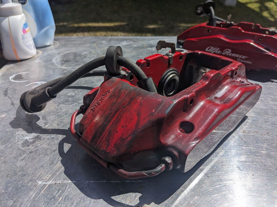 アルファロメオ　ジュリエッタ　ブレンボ　キャリパー ジャンク