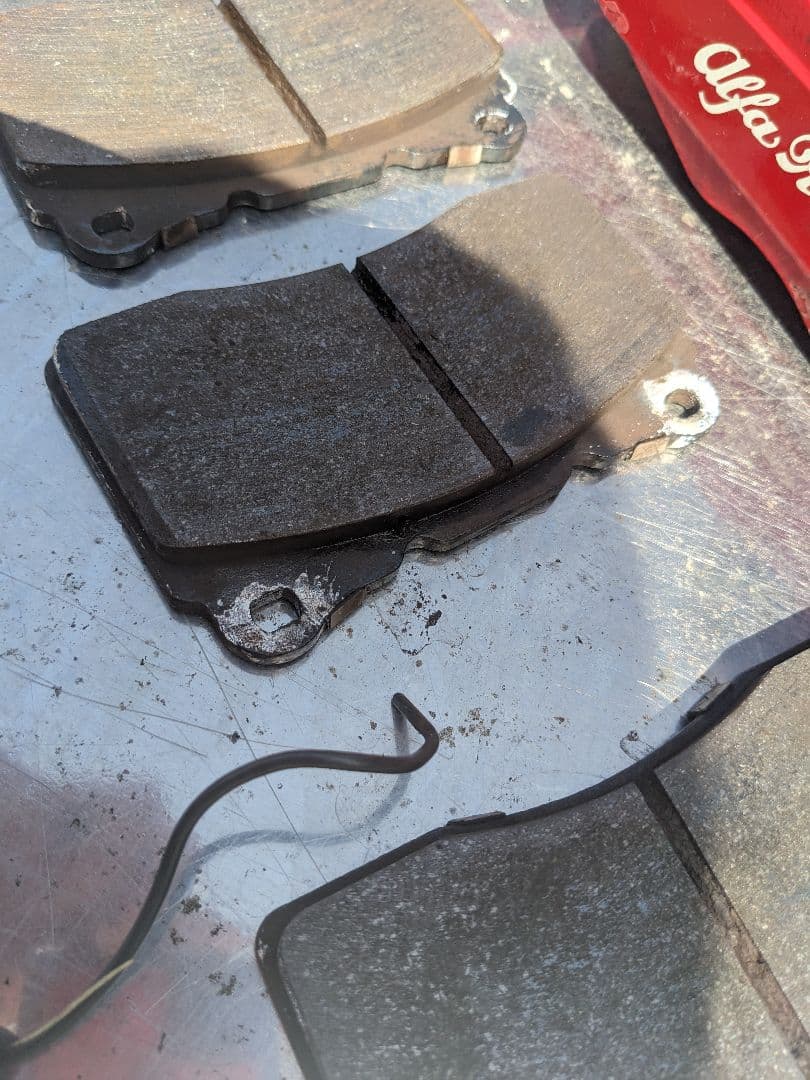 アルファロメオ　ジュリエッタ　ブレンボ　キャリパー ジャンク