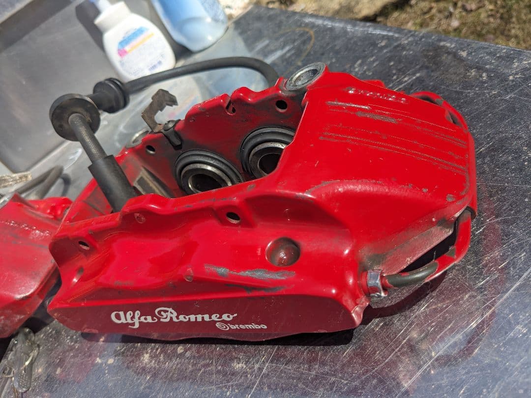 アルファロメオ　ジュリエッタ　ブレンボ　キャリパー ジャンク