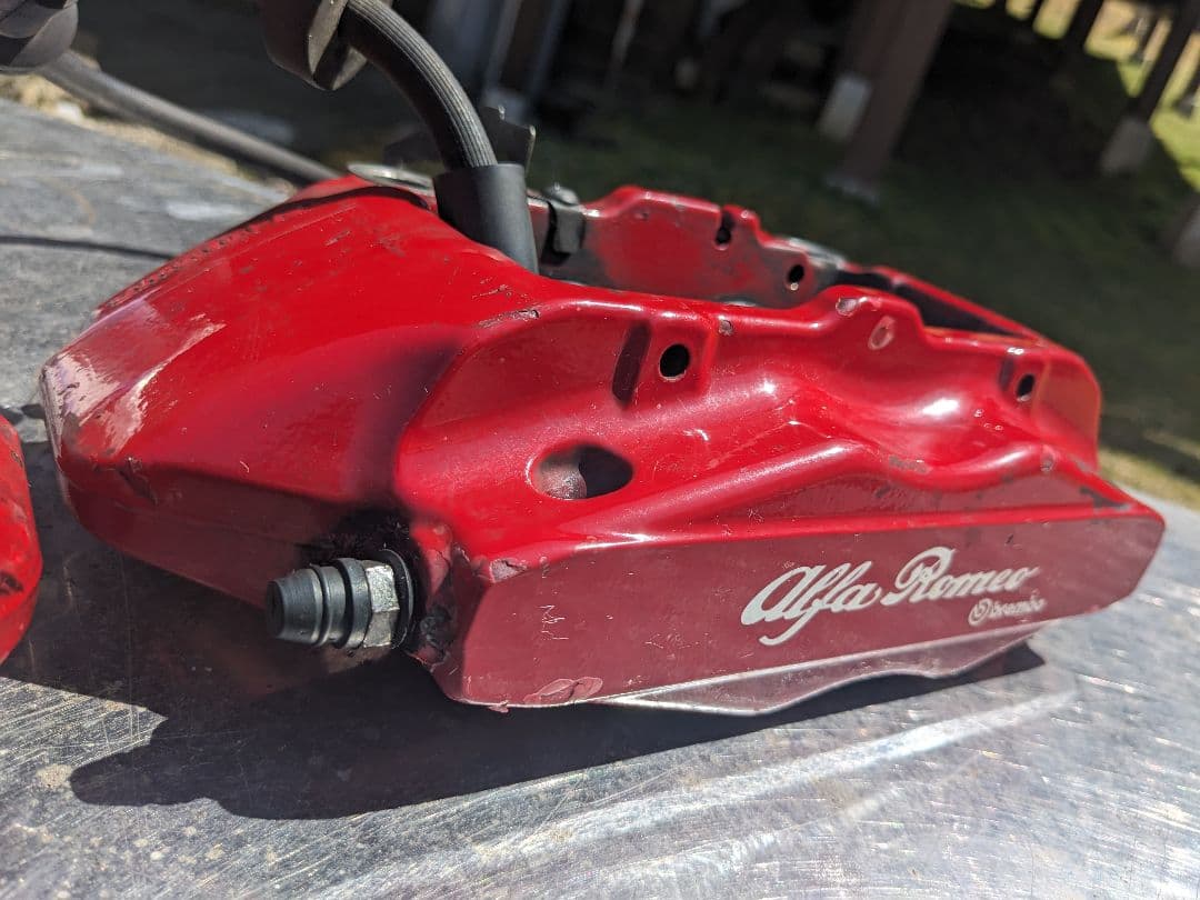 アルファロメオ　ジュリエッタ　ブレンボ　キャリパー ジャンク