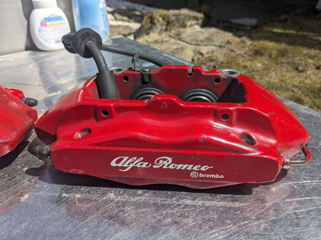 アルファロメオ　ジュリエッタ　ブレンボ　キャリパー ジャンク