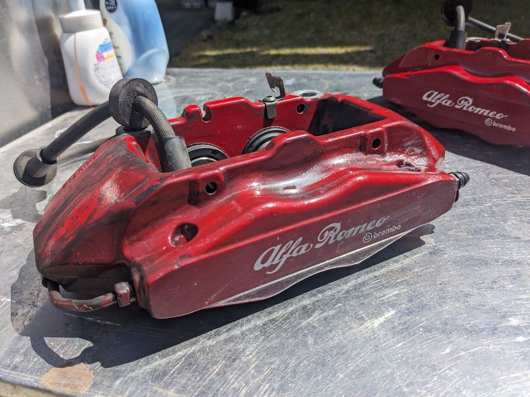 アルファロメオ　ジュリエッタ　ブレンボ　キャリパー ジャンク