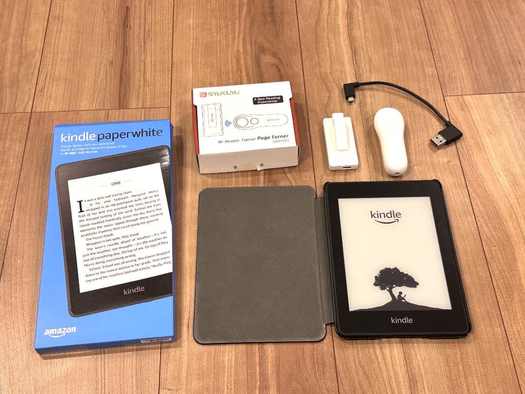 Kindle キンドル ペーパーホワイト 第10世代 32GB リモコン付き