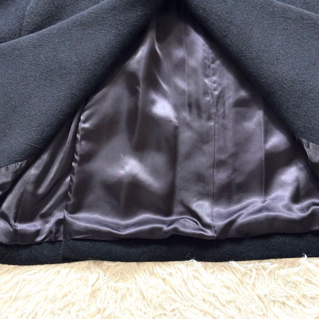 ✨美品✨ イエナ　アンゴラウールロングコート　フォックスファー取り外し可　ベルト