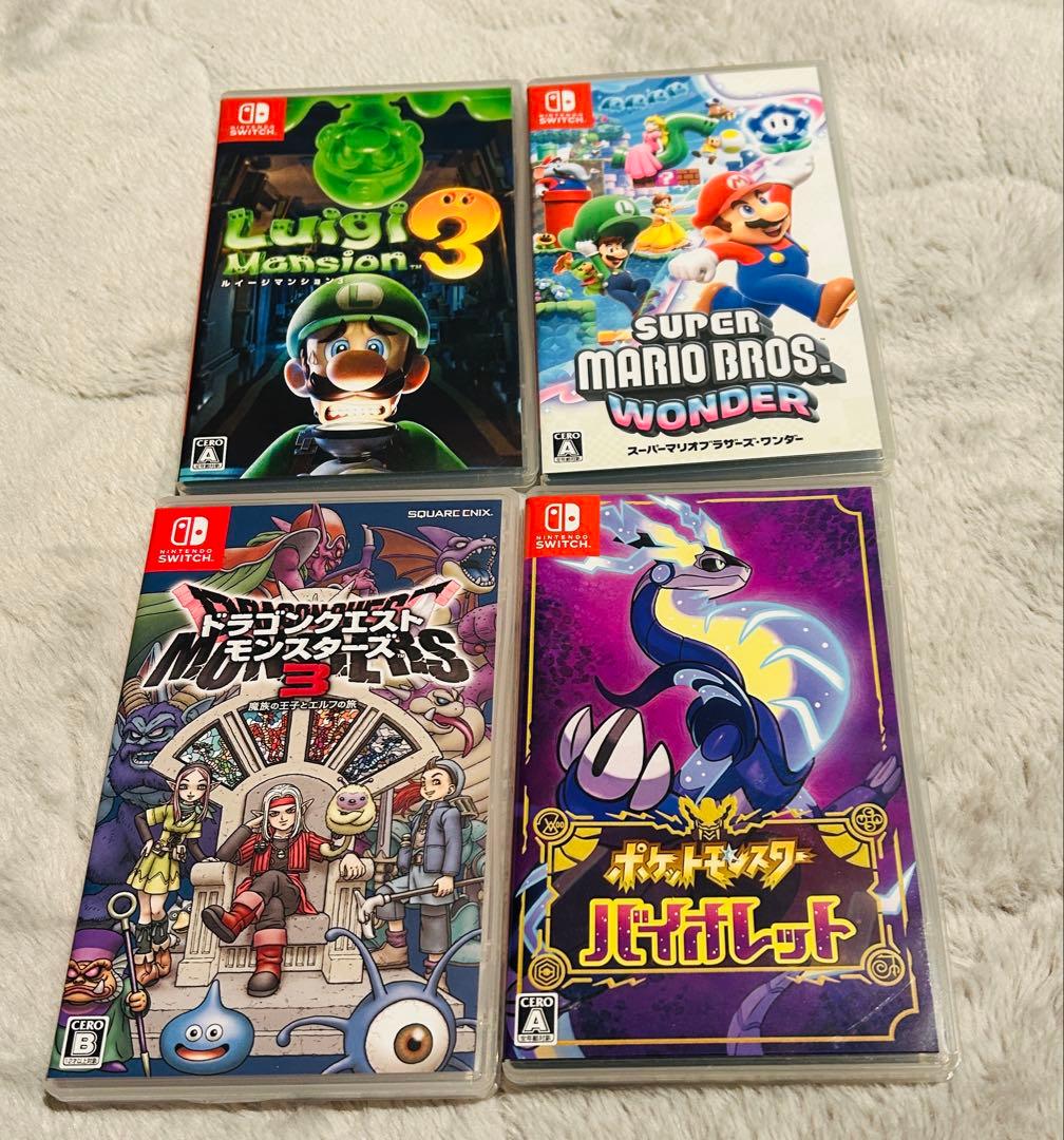 [破格]Nintendo Switch ゲーム4本セット