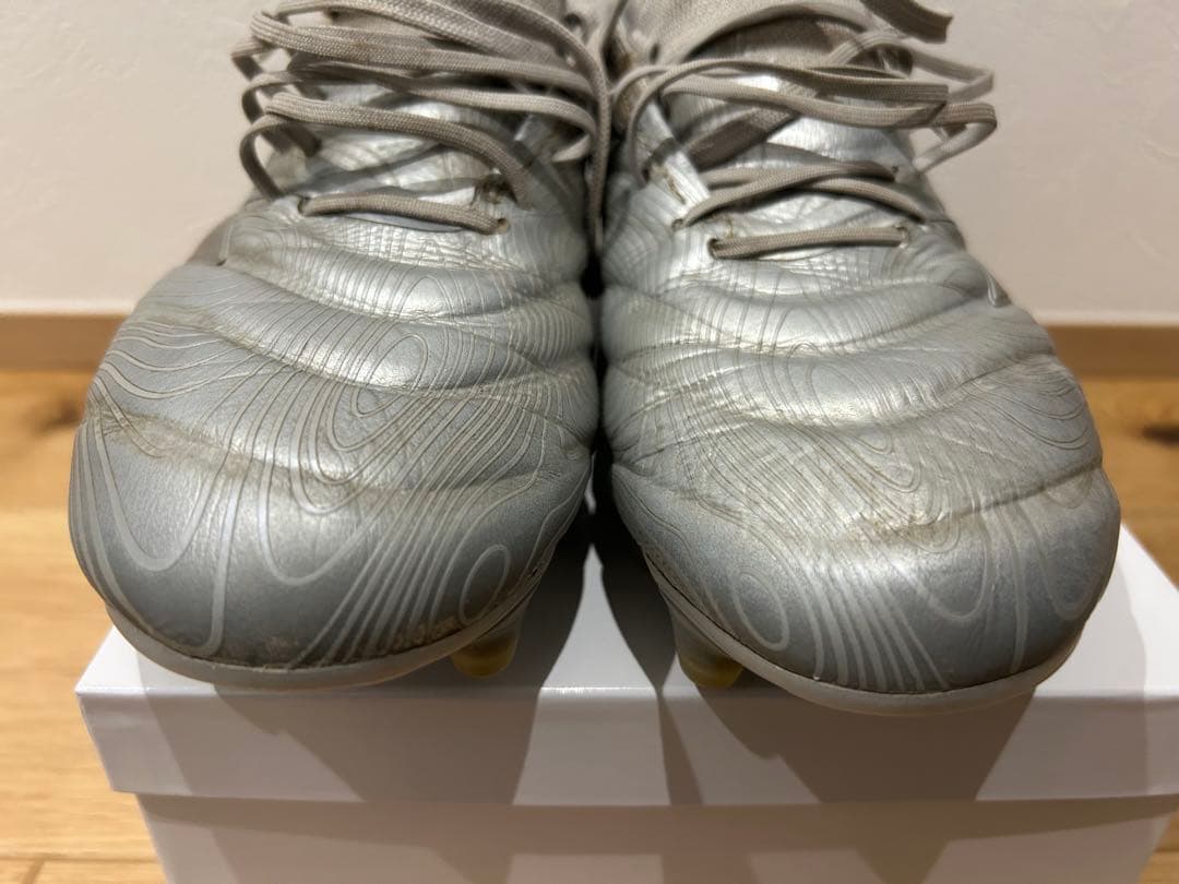 adidas COPA 19.1 FG AGサッカーシューズ シルバー スパイク