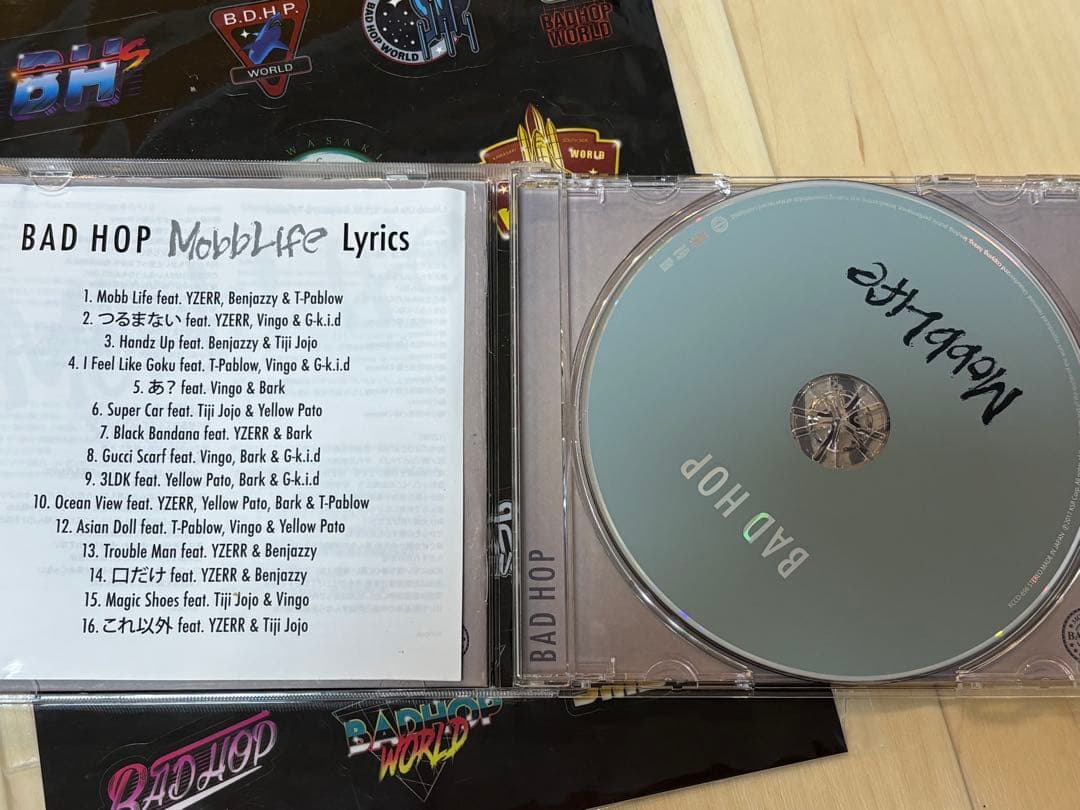 BADHOP メンバーサイン入りアルバムMobbLife バットホップ