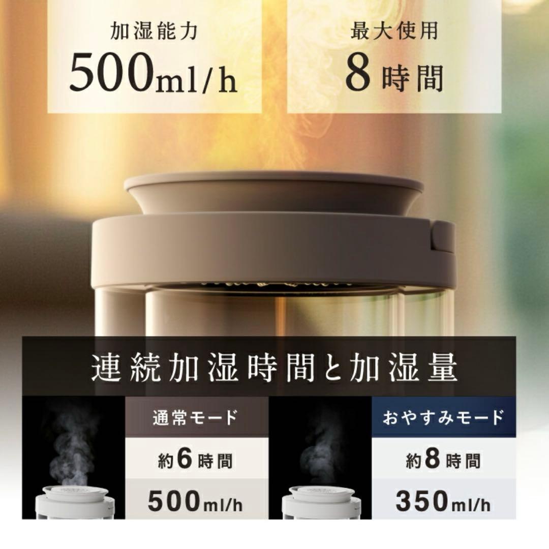 加湿器URURA スチーム加湿器 NIPLIFE リモコン付き アロマ対応