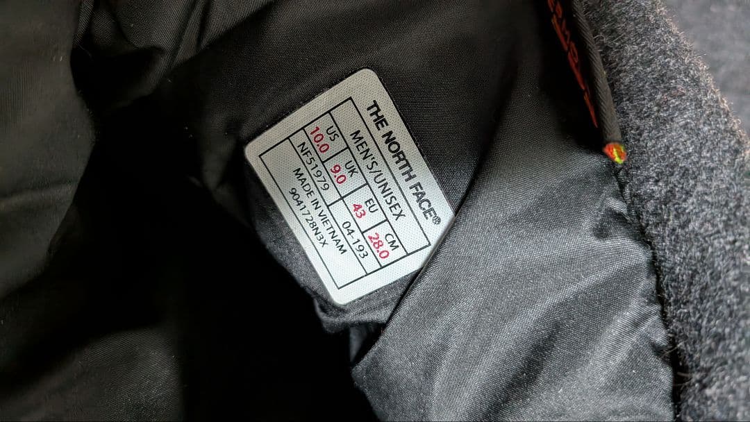 THE NORTH FACE ヌプシ ウール ブーティー スノーブーツ