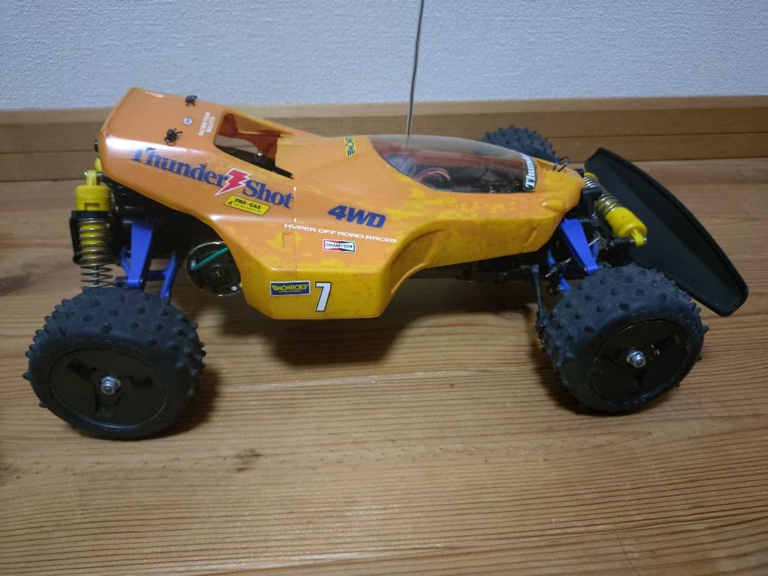 期間限定値下げ　タミヤ　サンダーショット　サーボ　アンプ　受信機　セット