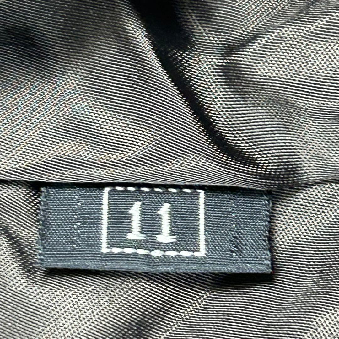 デミバフミンク 毛皮コート ブラウン ヴィンテージ 絞り袖 ミドル丈 11号