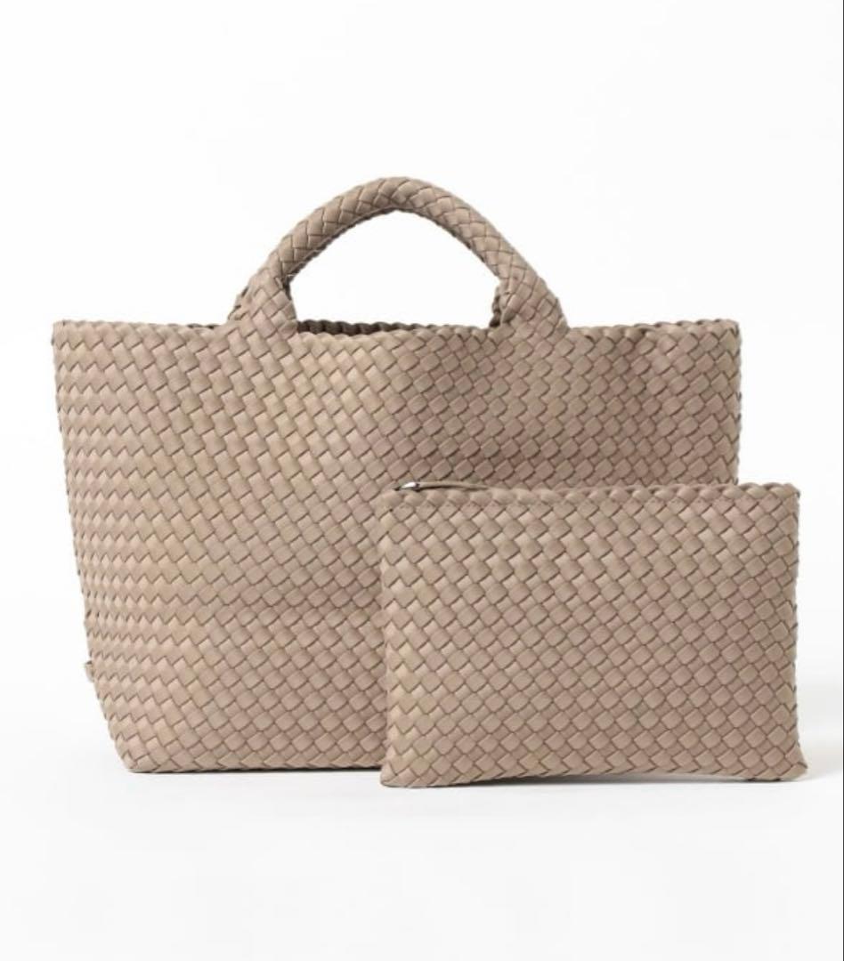 超美品✳︎BEAMSにて購入✳︎ナゲディNAGHEDI トートバッグ✳︎M カシミア