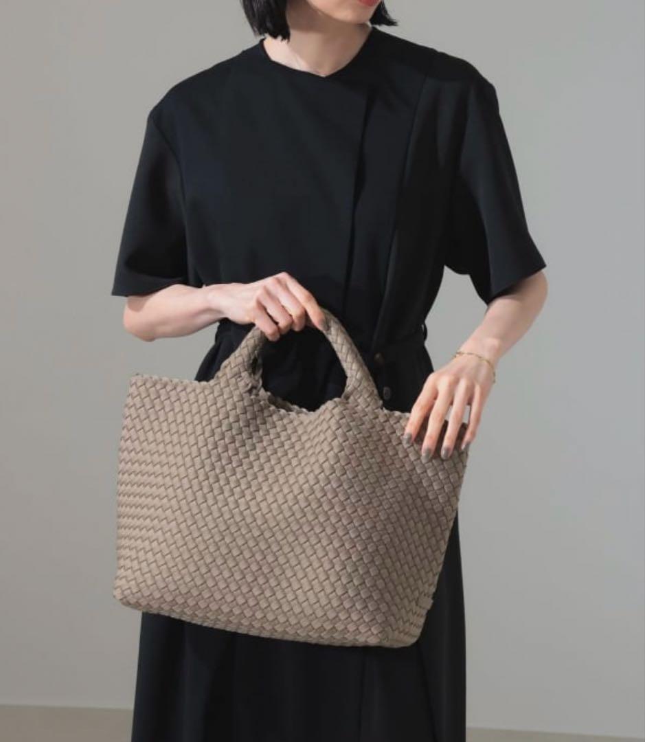 超美品✳︎BEAMSにて購入✳︎ナゲディNAGHEDI トートバッグ✳︎M カシミア