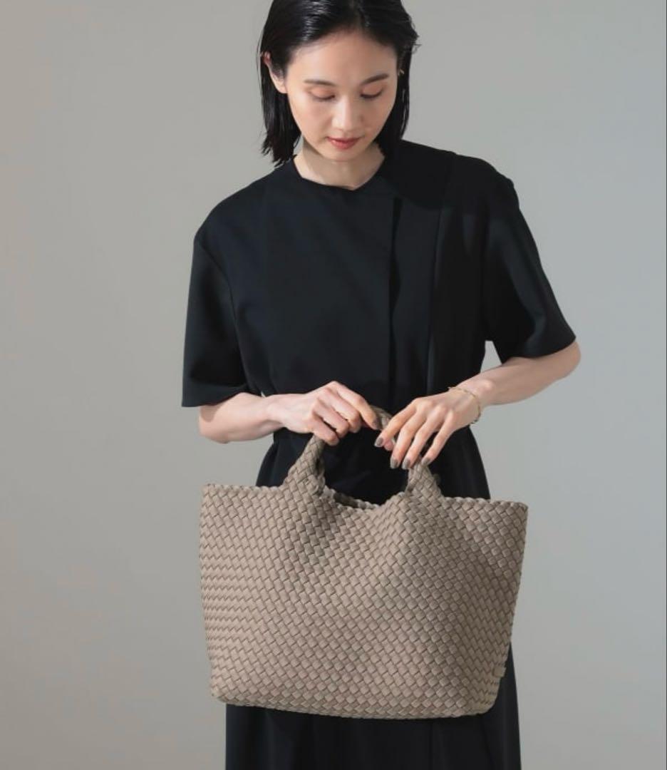 超美品✳︎BEAMSにて購入✳︎ナゲディNAGHEDI トートバッグ✳︎M カシミア