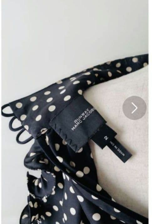 【美品】マークジェイコブスMARCJACOBS RUNWAYドットワンピ