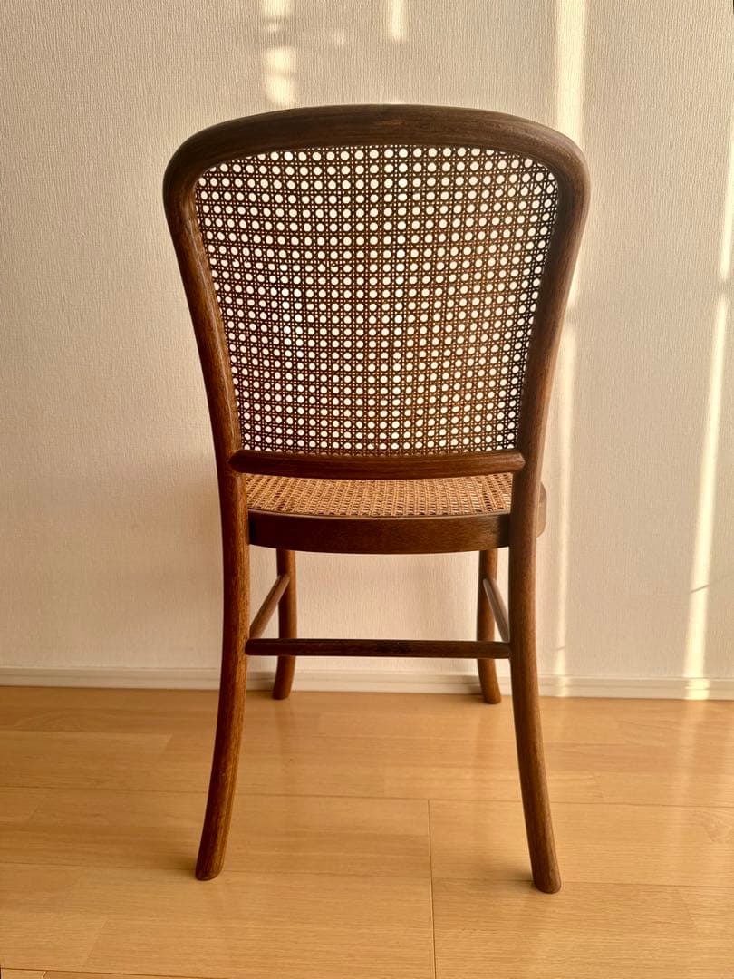 籐・ラタン　猫足アンティーク椅子　65年前の昭和レトロ