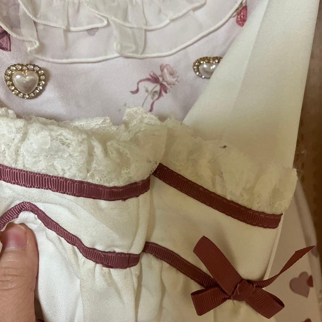 リズリサ♡Many Hearts Afternoontea柄♡セットアップピンク