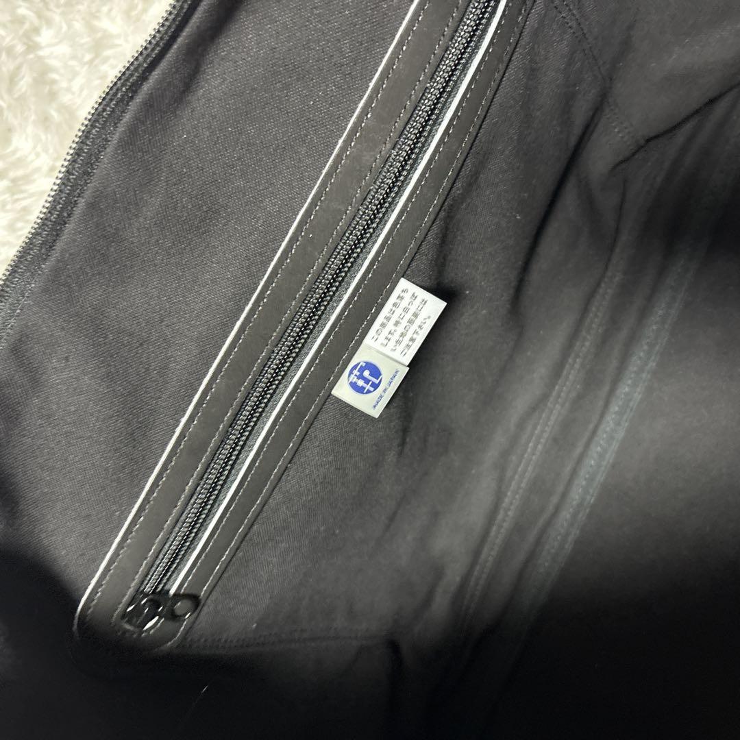 ポーター　吉田鞄　レザー　キャンバス　ボストンバッグ　ブラック