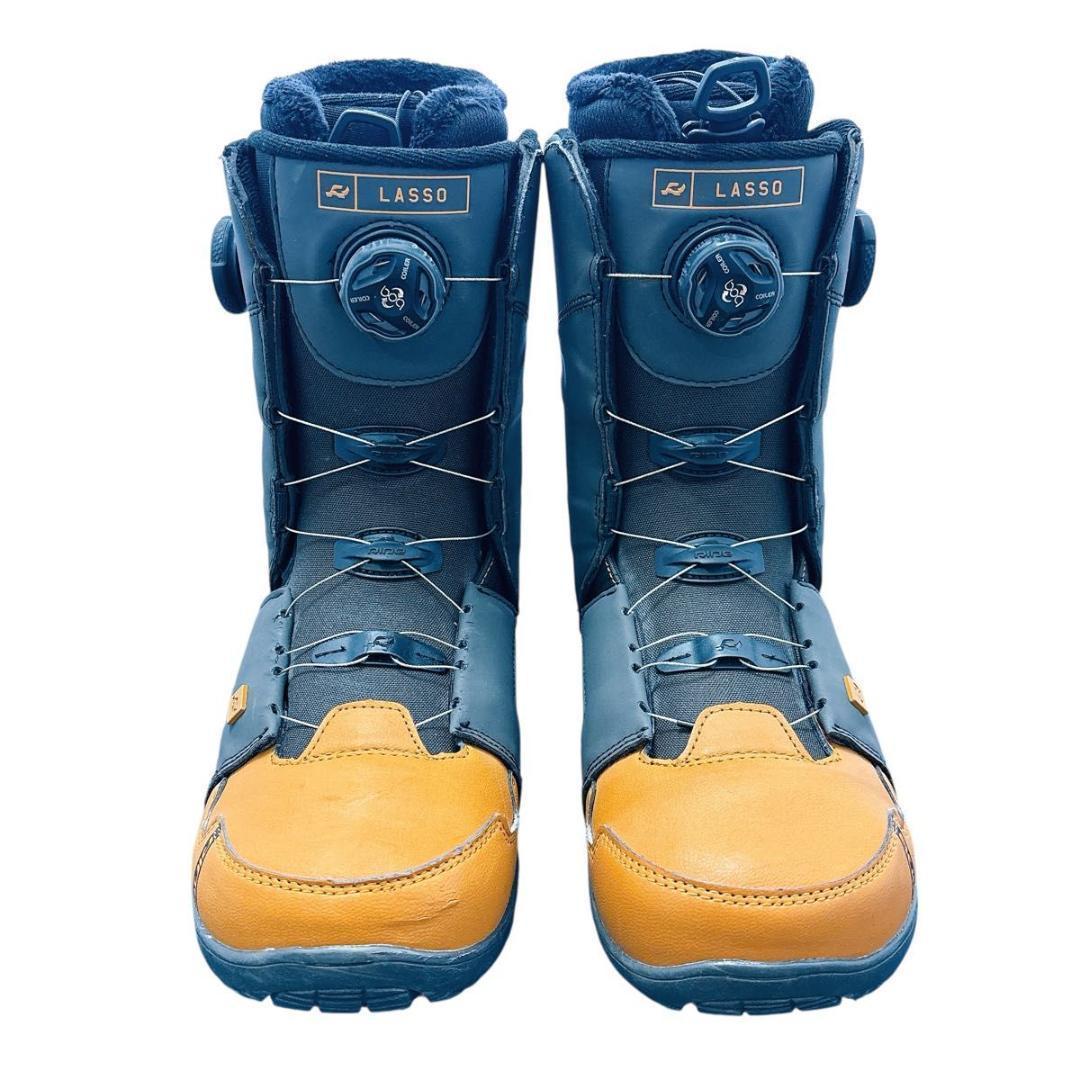 【良品】RIDE ライド LASSO 26.5cm ダブルBOA