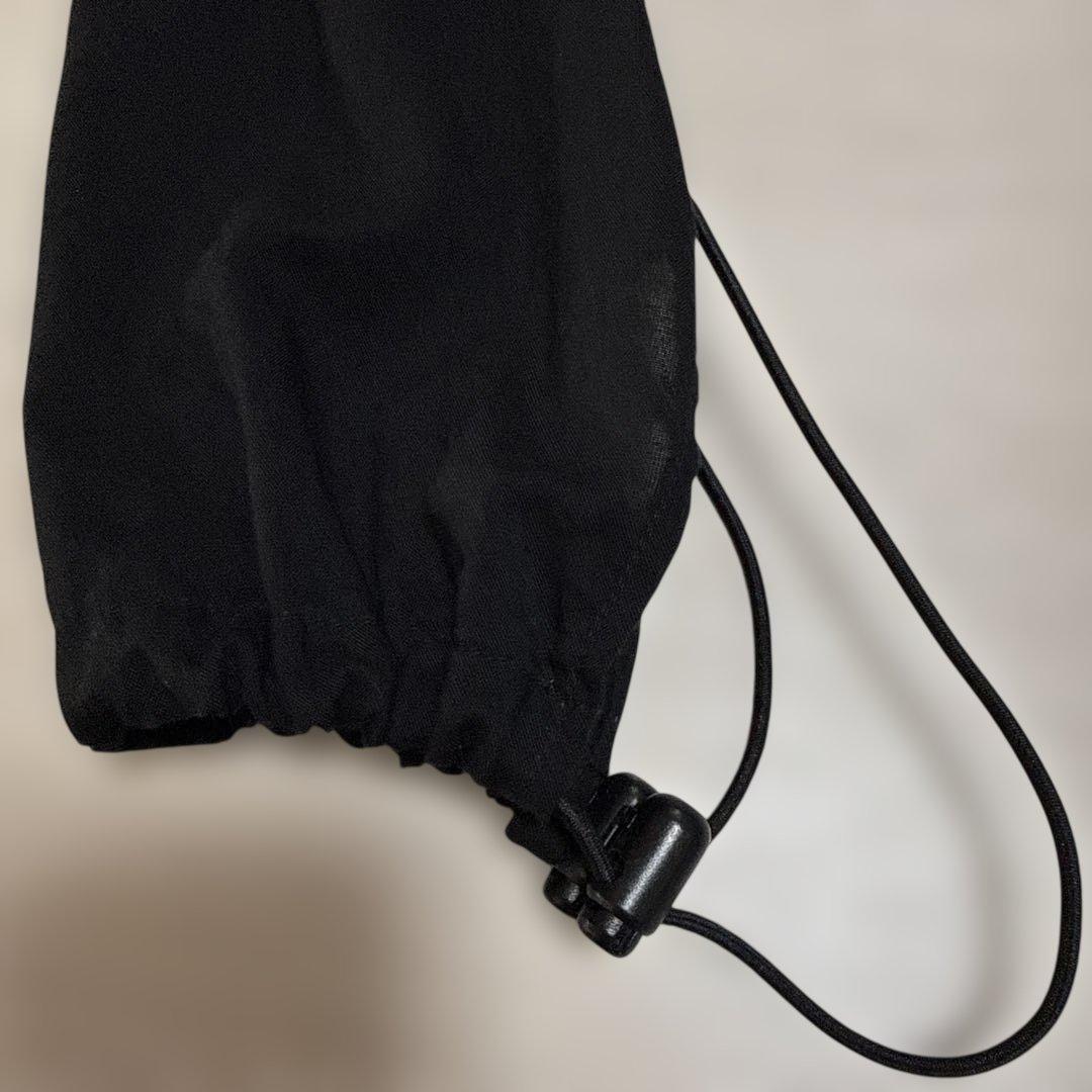 Yohji Yamamotoのadidas×Y-3のブラックロングパーカー