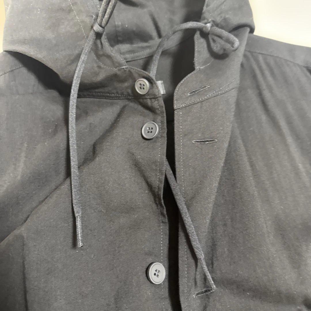 Yohji Yamamotoのadidas×Y-3のブラックロングパーカー