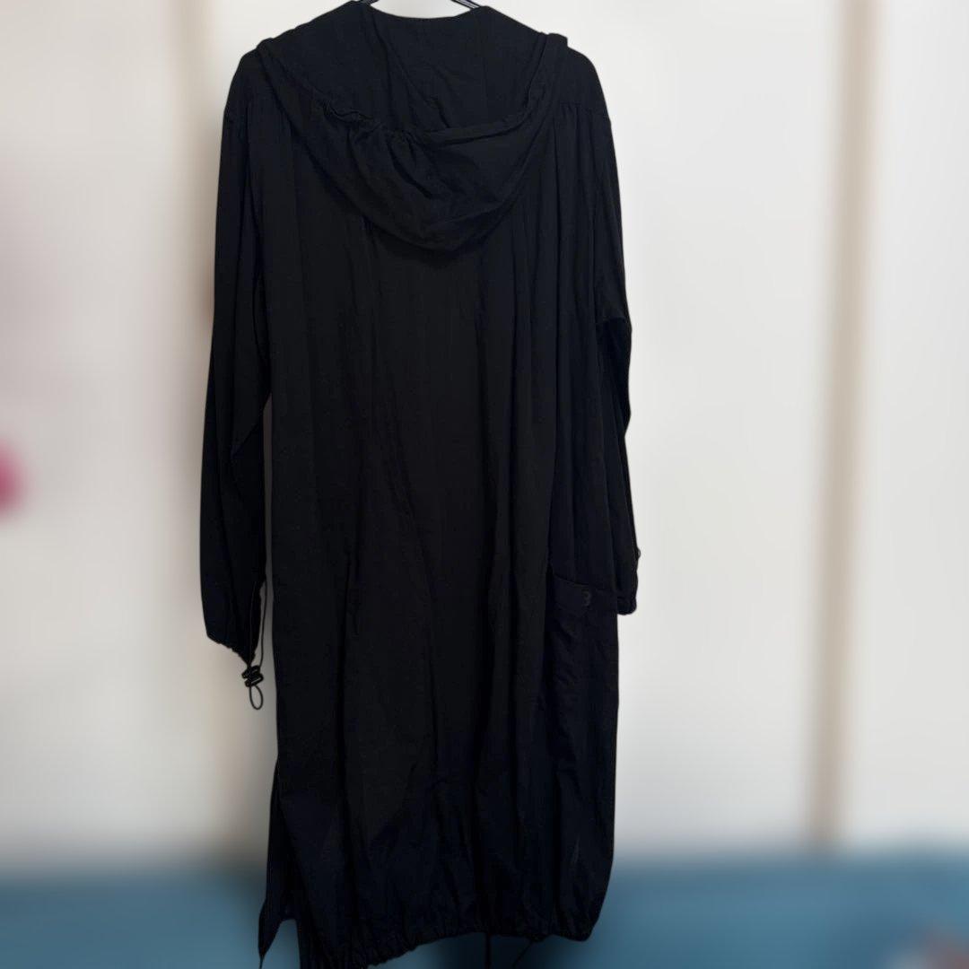 Yohji Yamamotoのadidas×Y-3のブラックロングパーカー