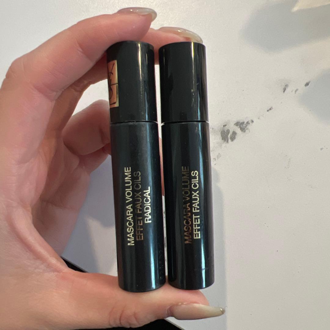 Yves Saint Laurent 赤系リップ、マスカラ8本セット